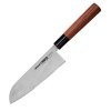 Samura Okinawa nóż Kuchenny Santoku 175mm w Stylu Japońskim uniwersalny
